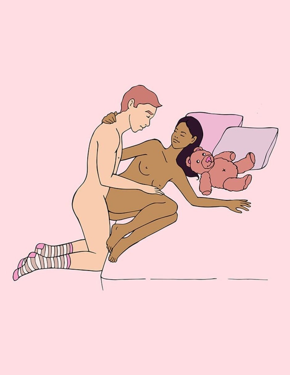 Fucking beautiful women behind