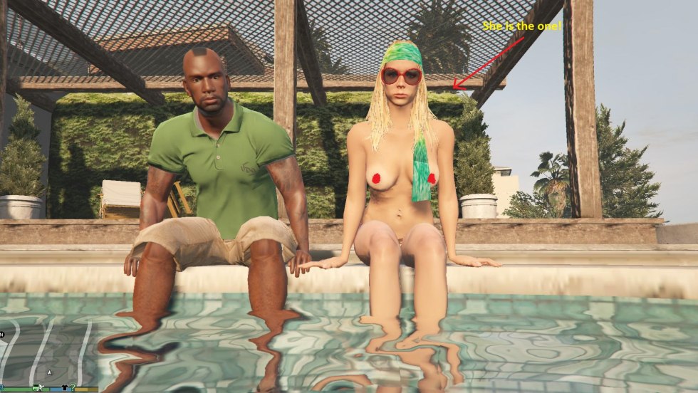 GTA 5 Amanda in a swimsuit