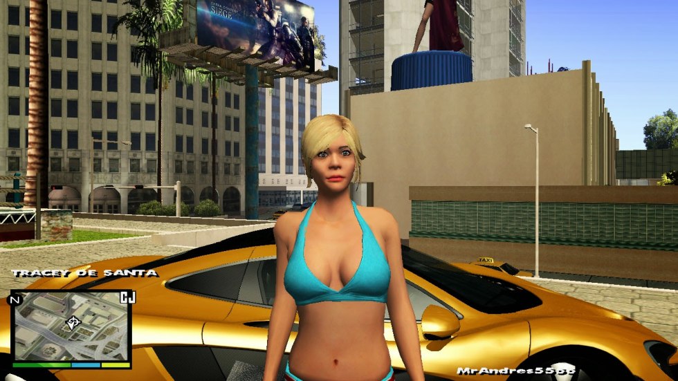 GTA 5 AMANDA TOPLESS