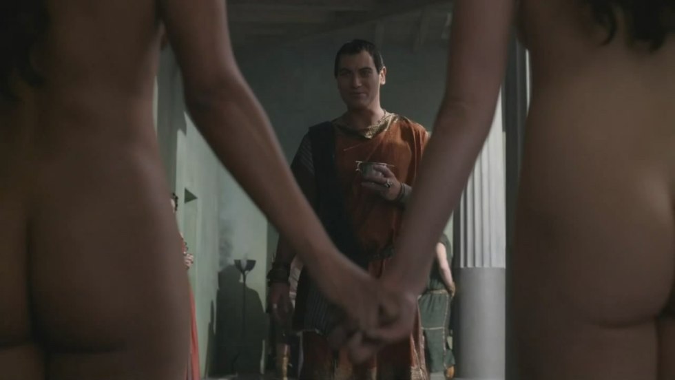 Lucy Lawless and Leslie Ann Brandt