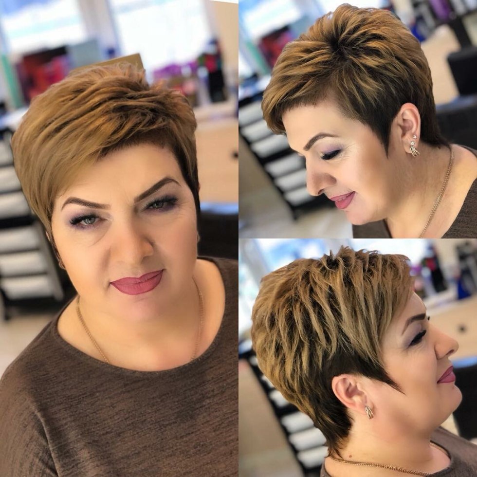 Cascade scheme for haircuts of the parietal zone