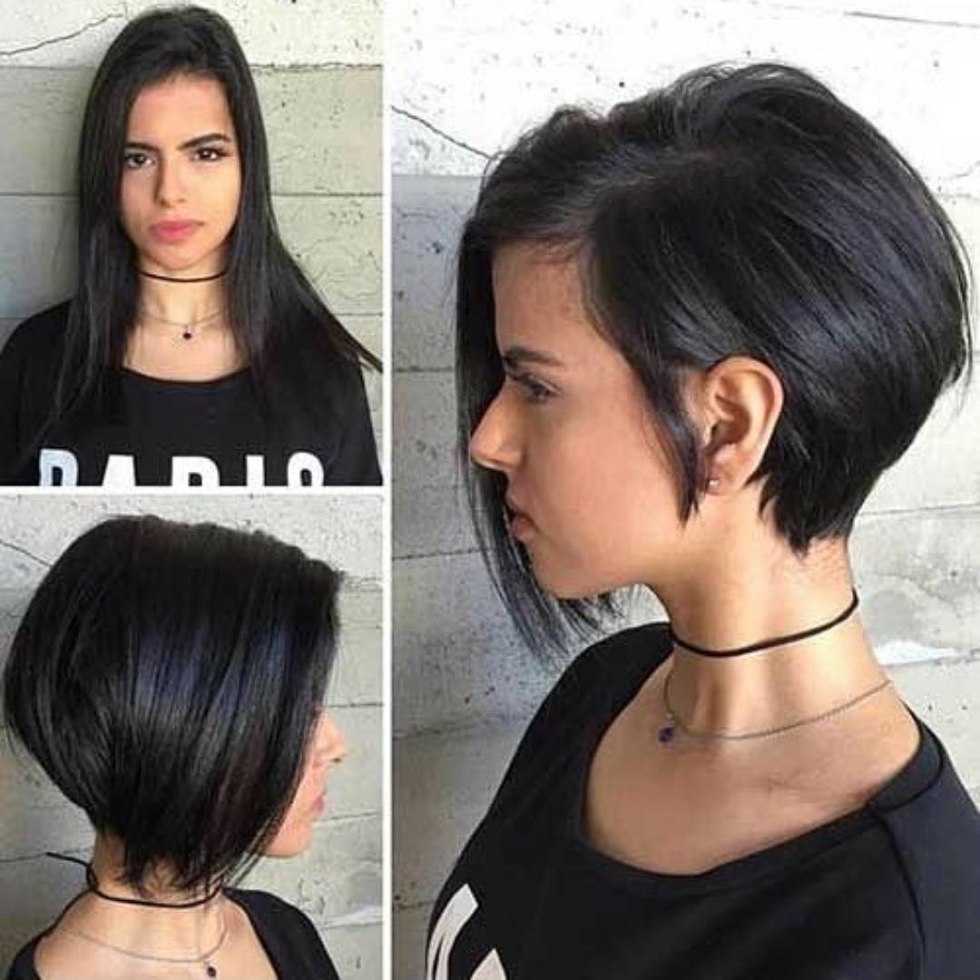Ultra -short haircut pixie