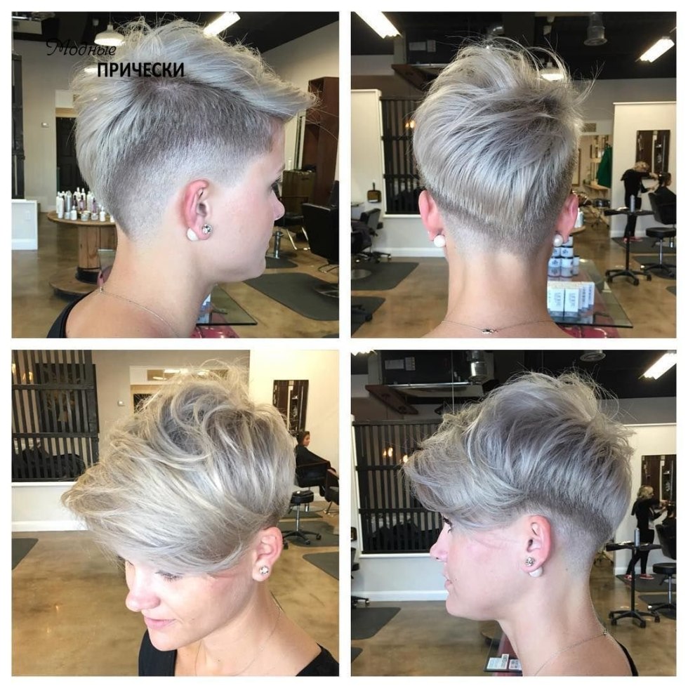 Hairstyle bare forehead