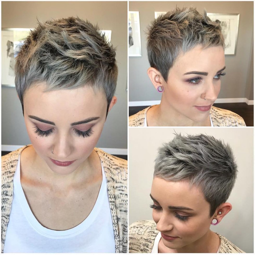 Pixie Anderkat haircut