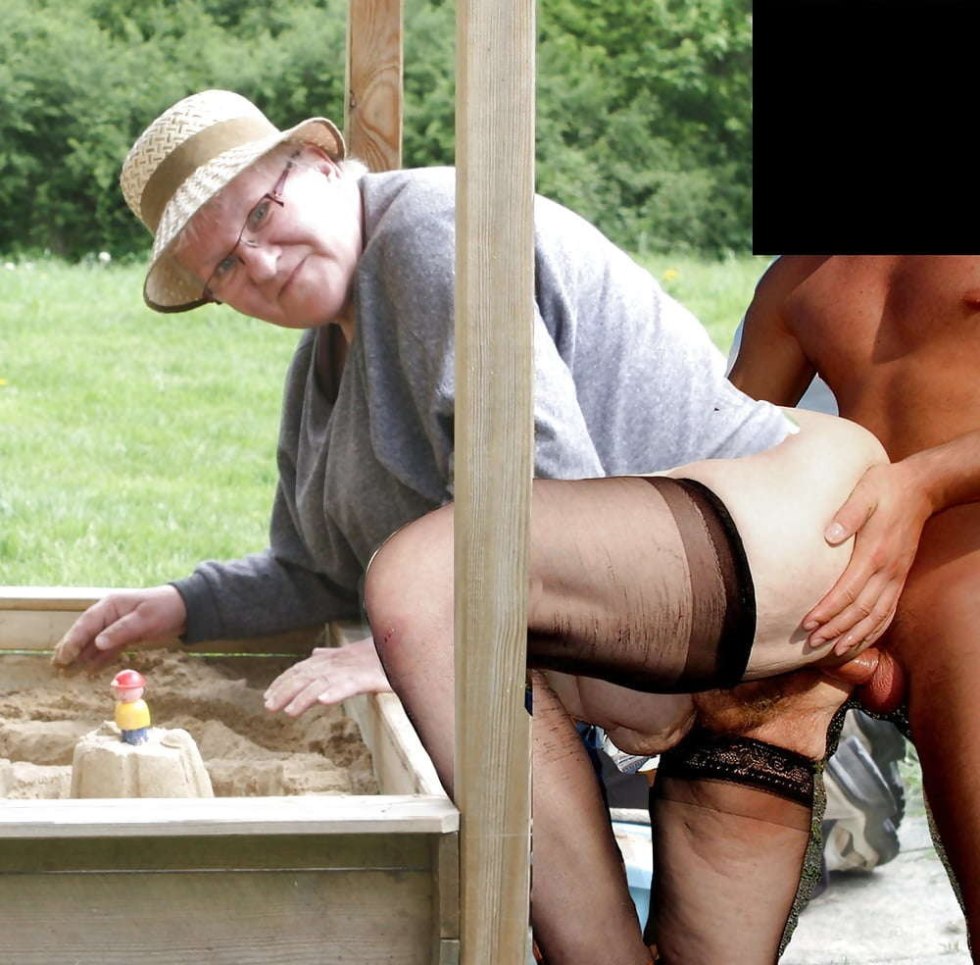 Fucking old women with young