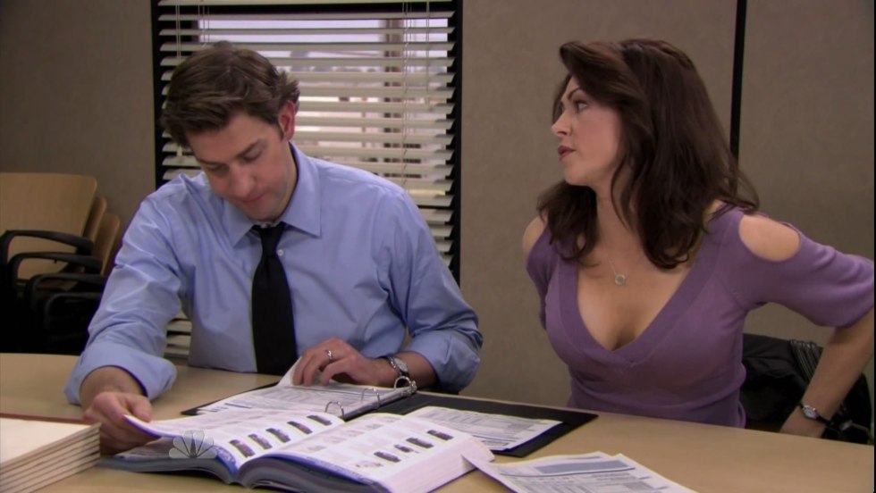 Fucked a secretary in stockings