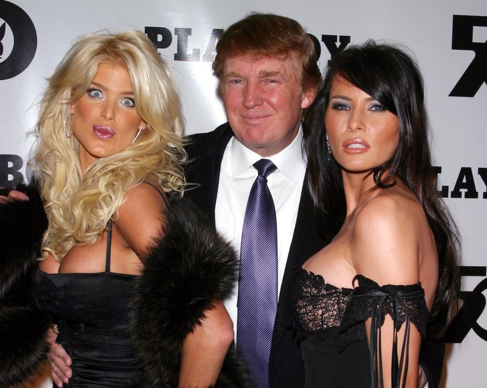 The bride has a dress