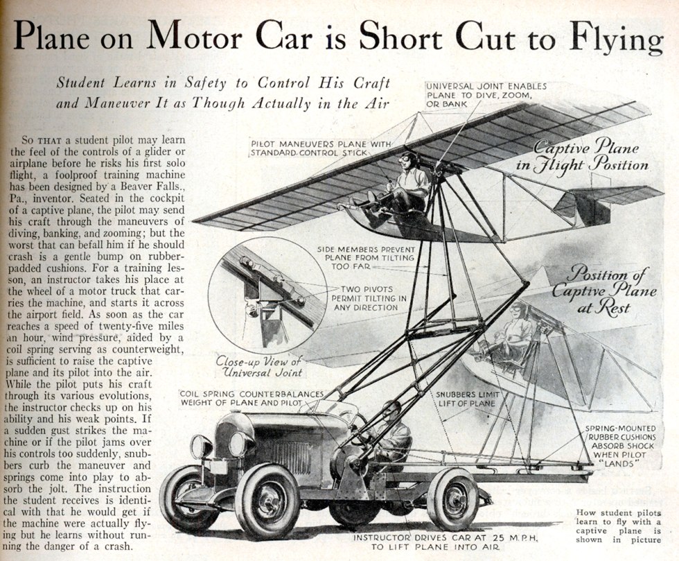 Car is Short Cut to Flying