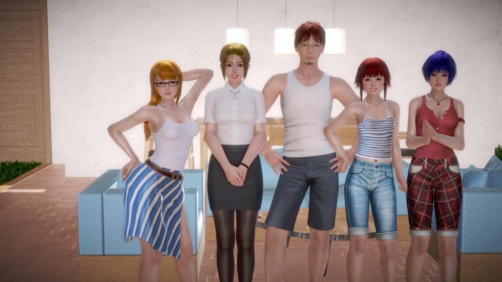 Mother Daighter pleasure Pets game