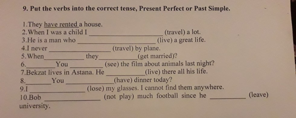 Notebook for English