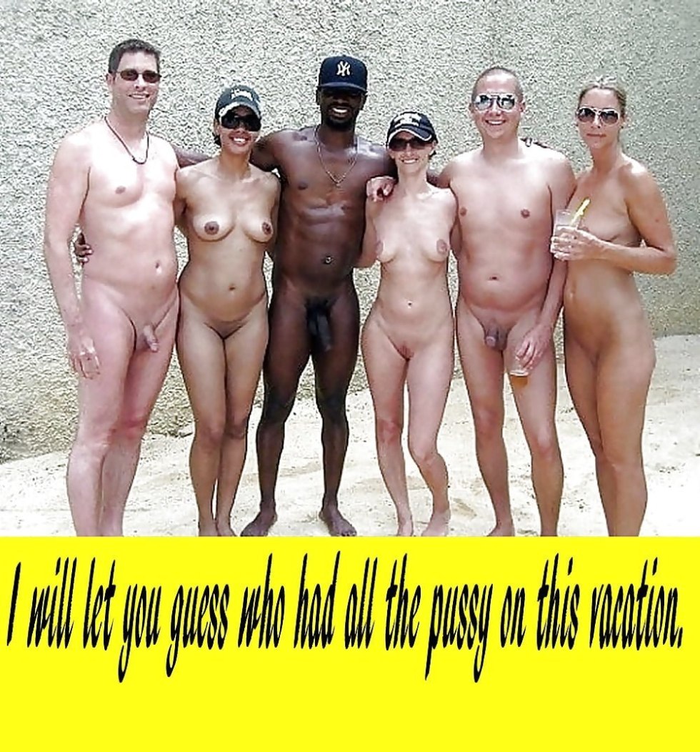Naked guys Negroes on the beach