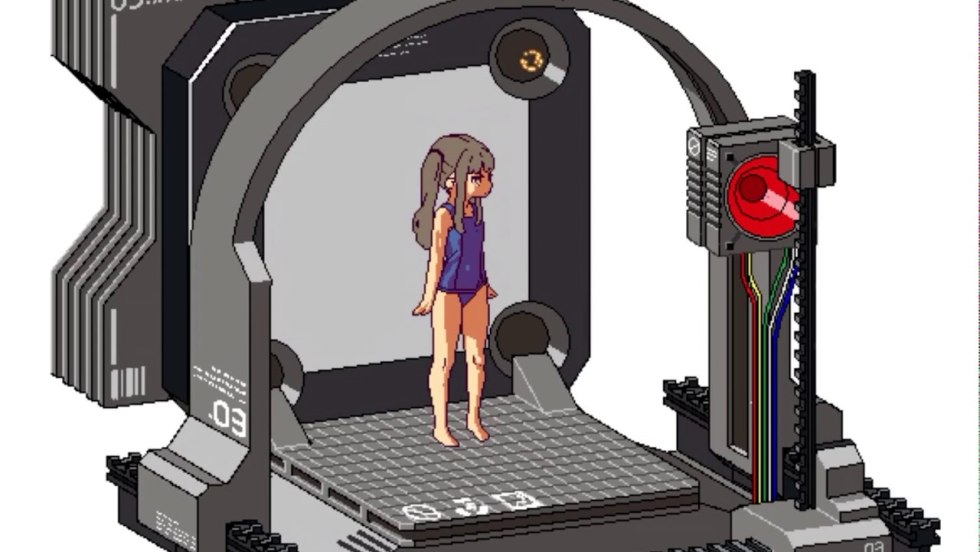 Fukouna Shoujo 03 Laser Machine