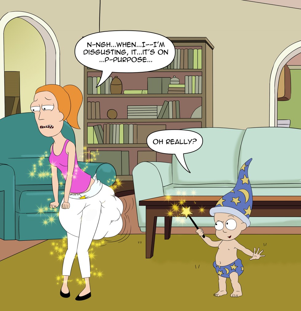 Female pissing in nature