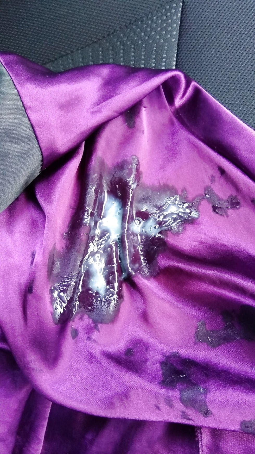 Beautiful cumshot in clothes