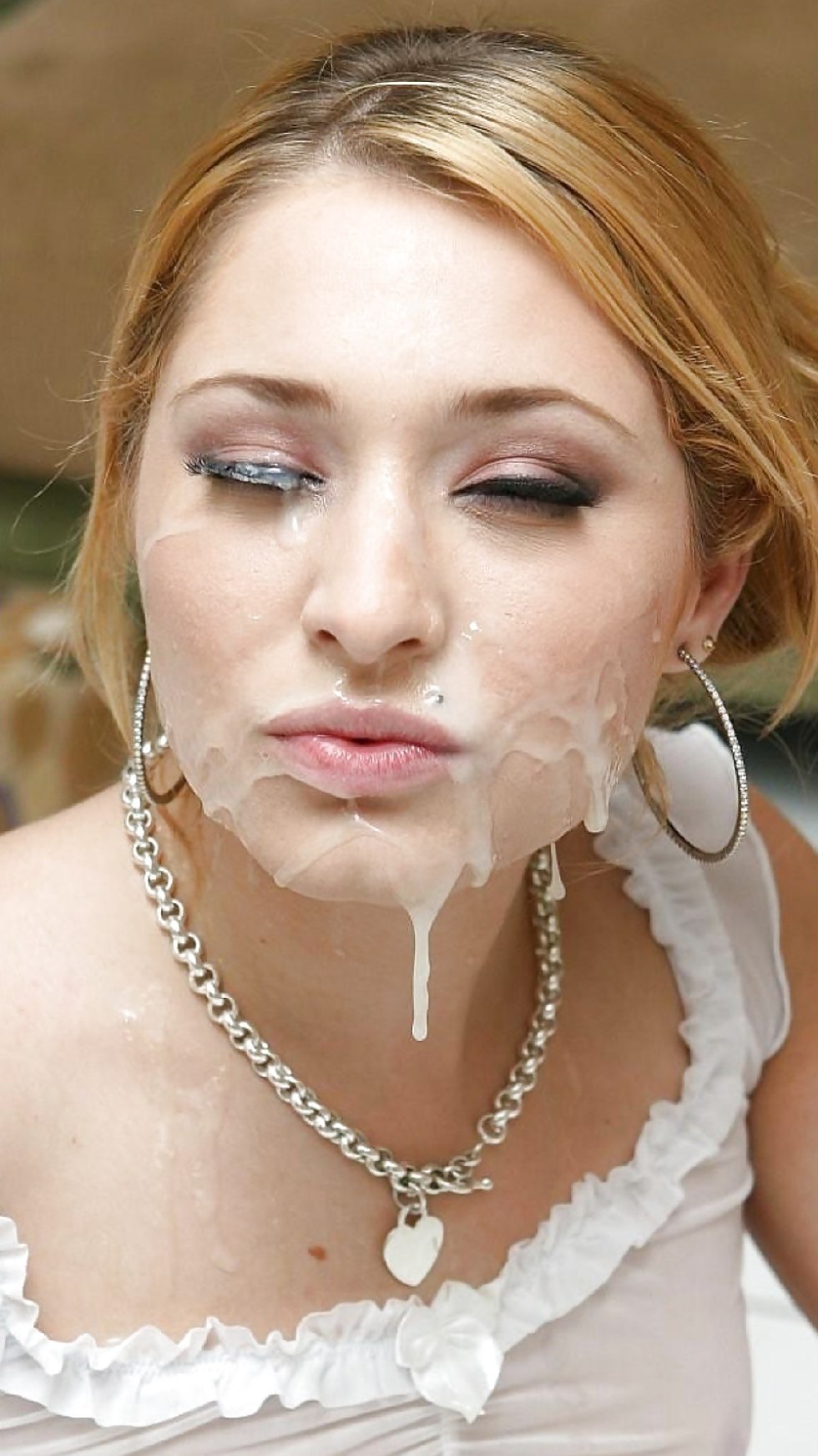 Girls before and after Cumshot