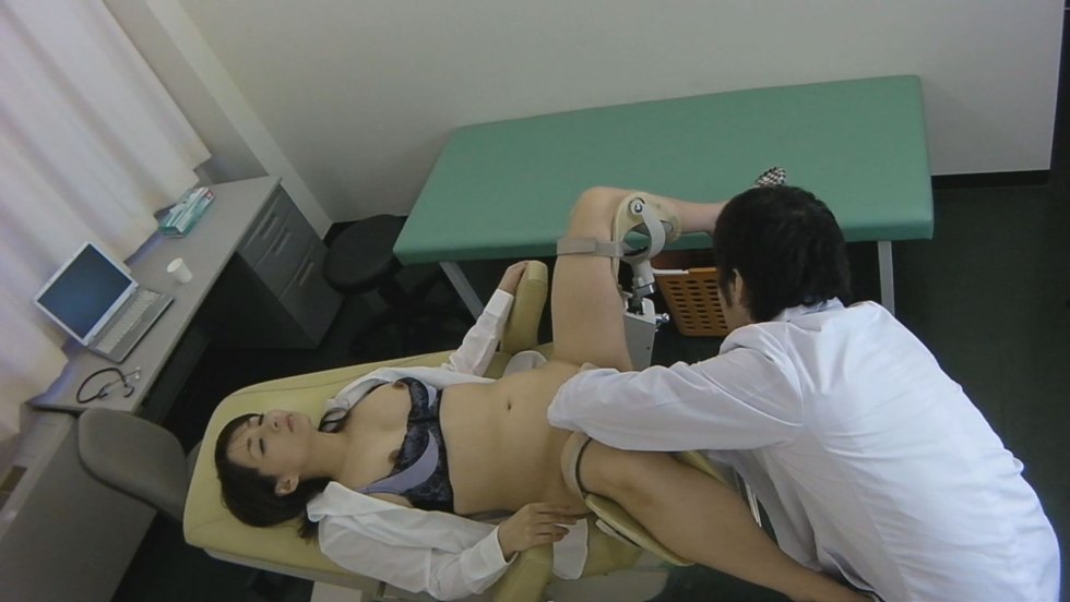 Finished on an Asian nurse