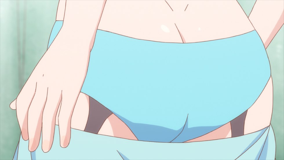 Beautiful naked female tummies