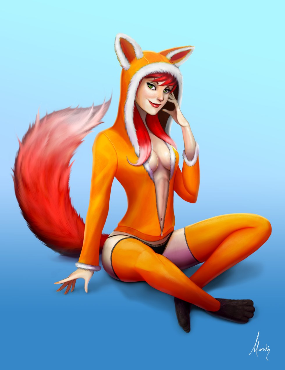 Furry Fox girl