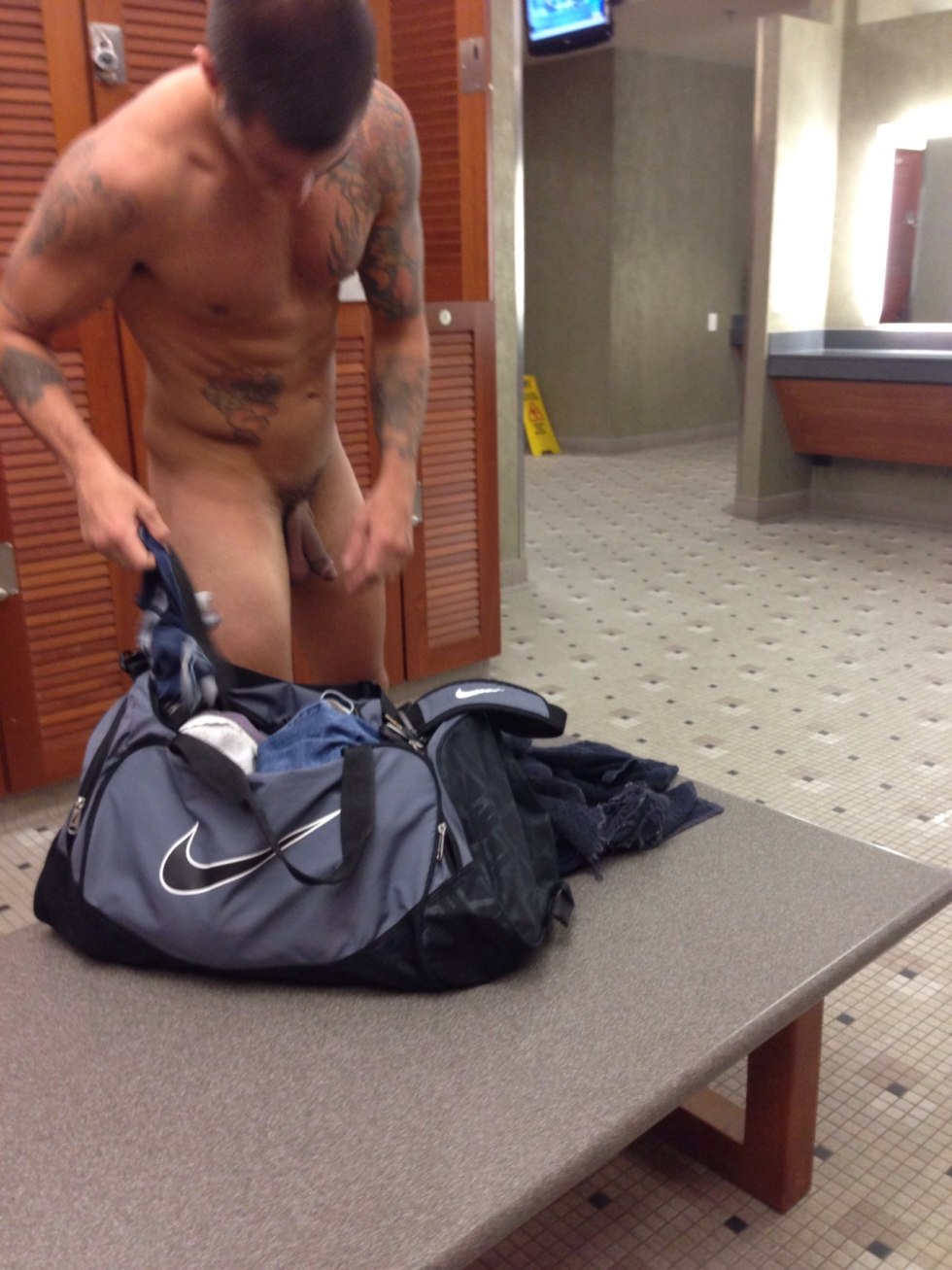 Locker Room Men Public Dick Masturbation Gay
