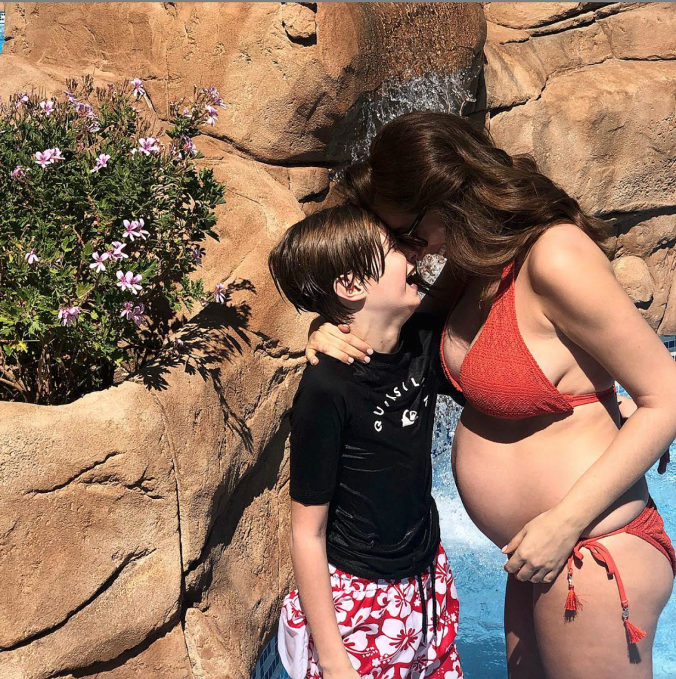 Women's breasts after childbirth