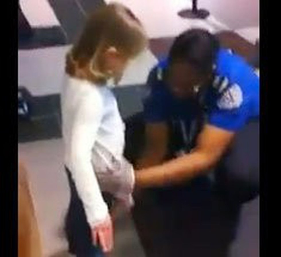 Security punishes a thorough, porn