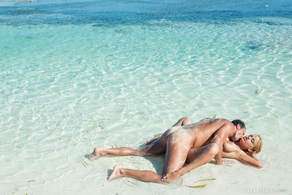 Pussies on a nudic beach