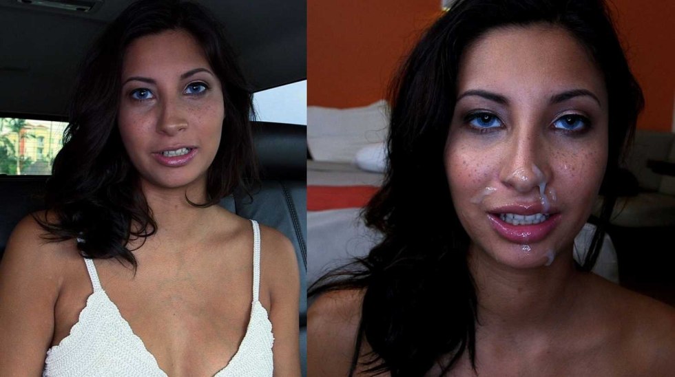 Beautiful girl in a supermarket