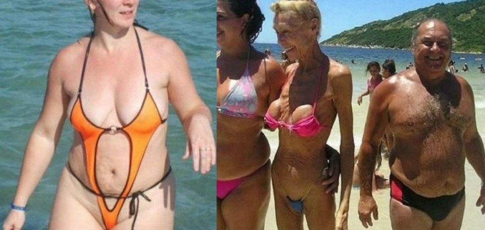 Mature grandmothers are large