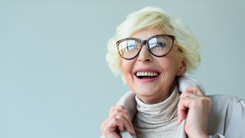 Passionate elderly women