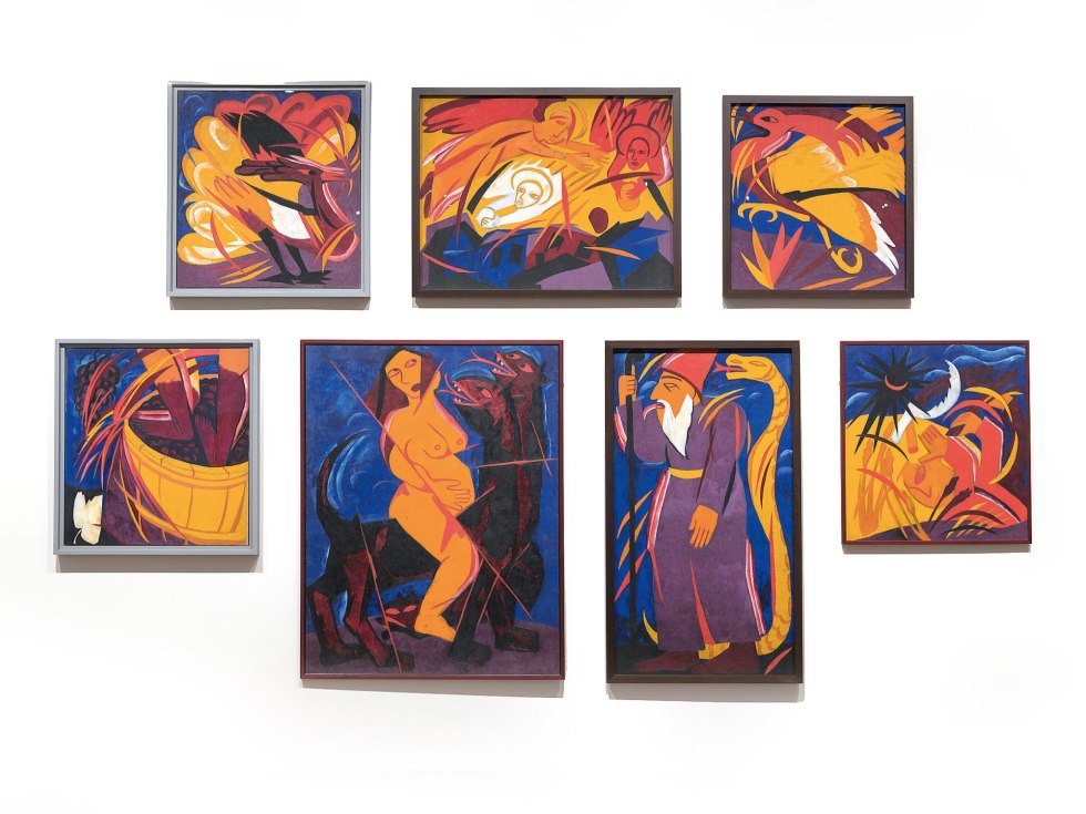 Natalia Goncharova an abstracter