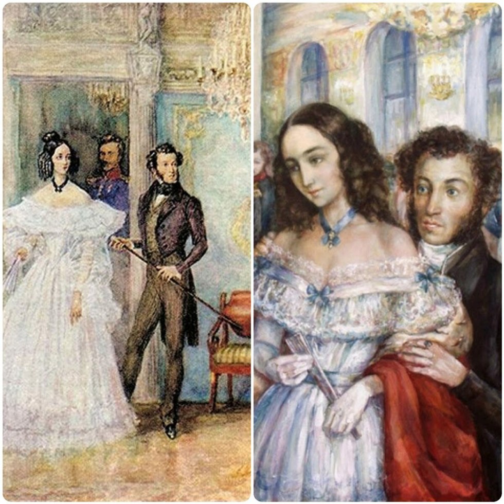Pushkin and Goncharova
