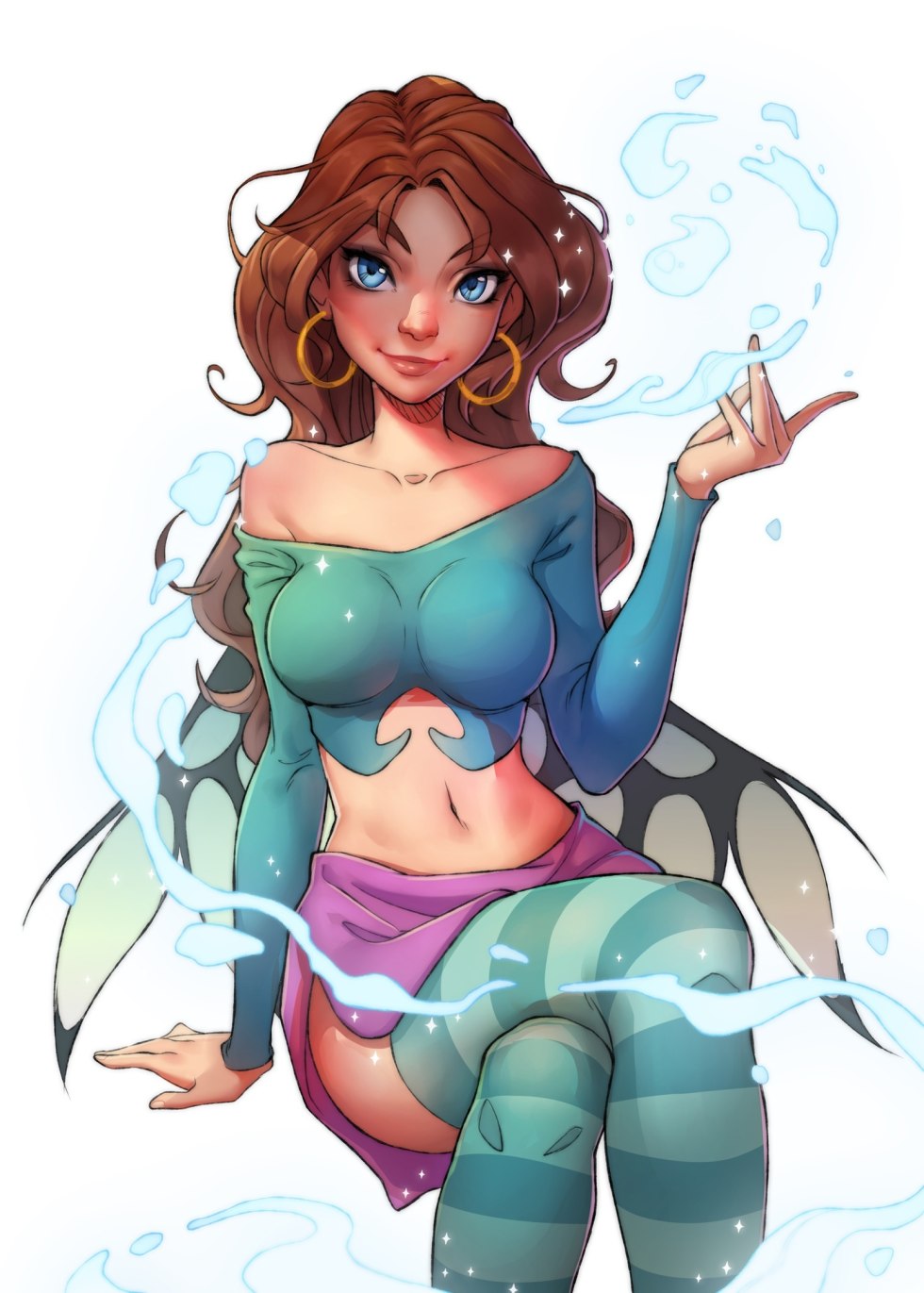 Sweaty hairy armpits