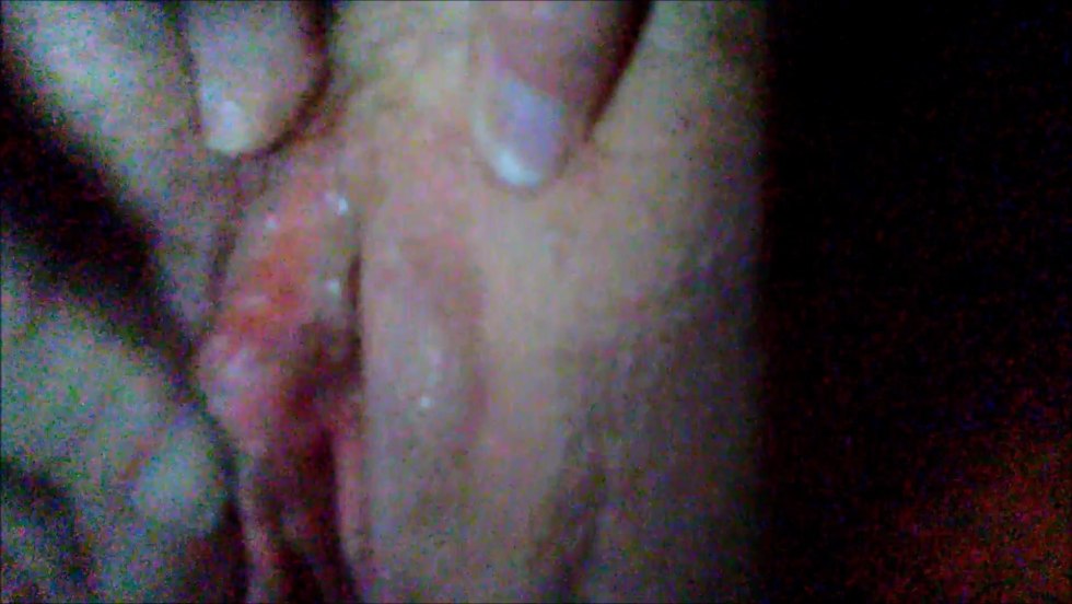 Open vagina close -up