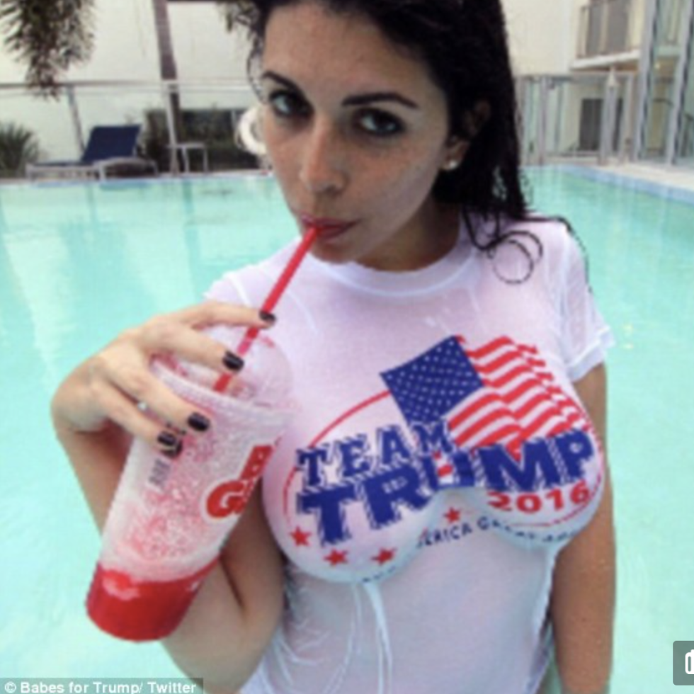 Full -breasted English women