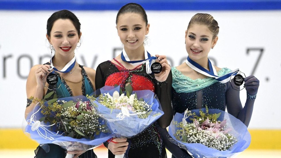 Kamila Valieva at sea