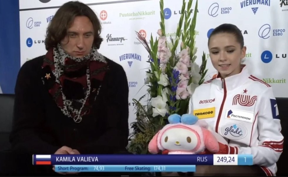 Figure skating banner