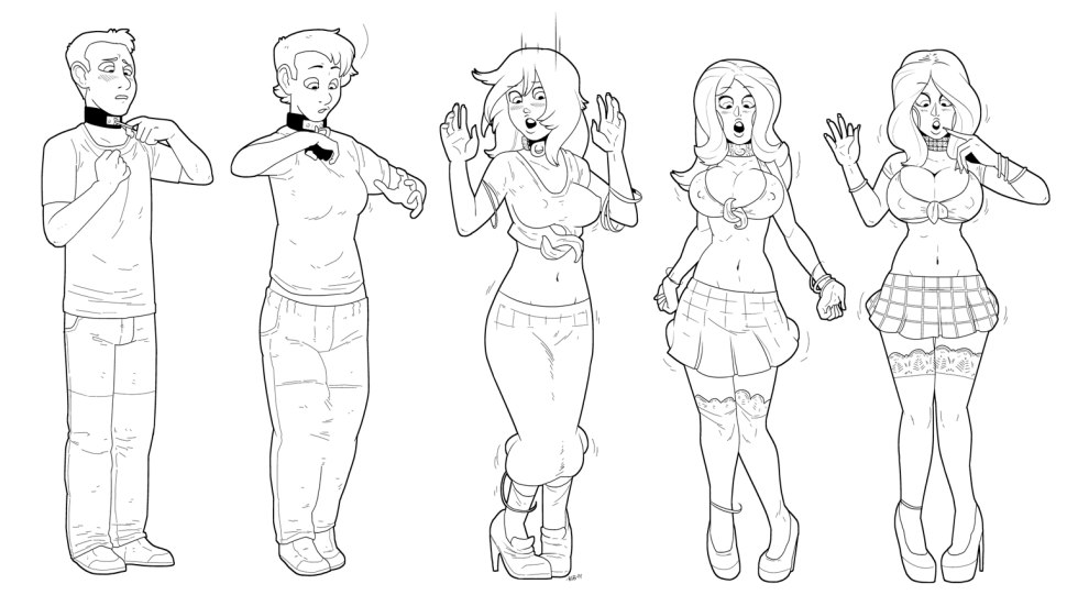 TG TF Transformation Girl