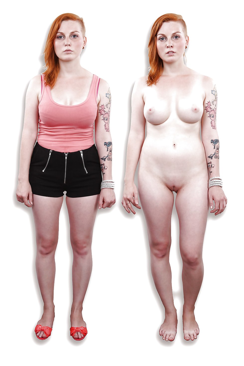 Beautiful Girl Show Her Body Without Clothes