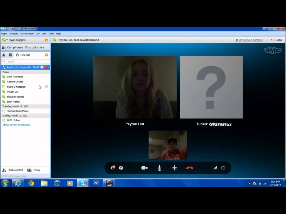 Russian masturbation in Skype