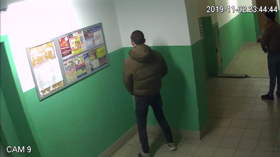 The girl sucked the entrance