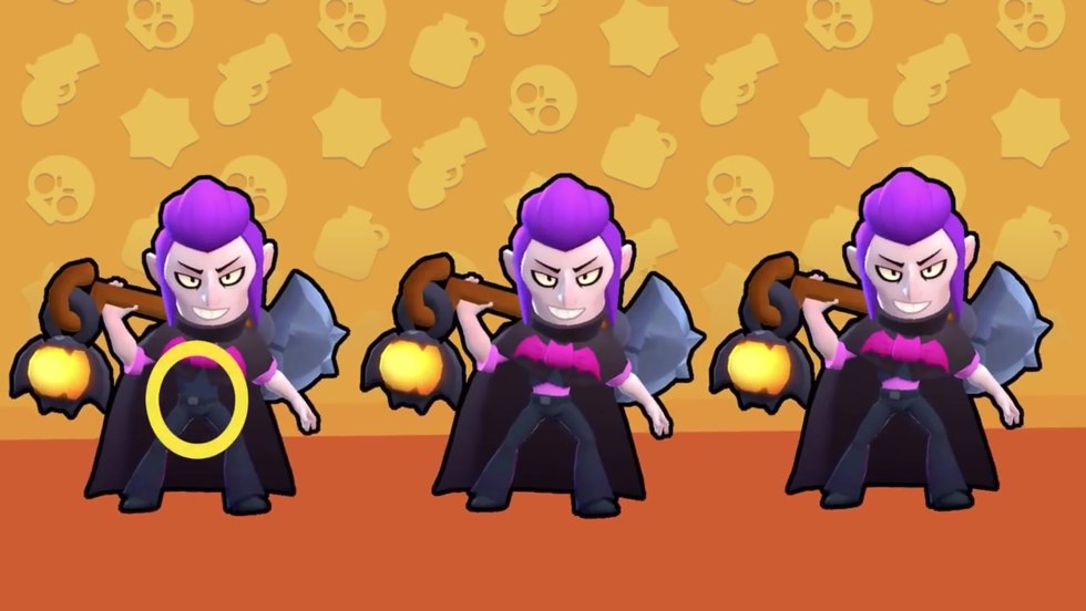 The guy on the background of the starry sky