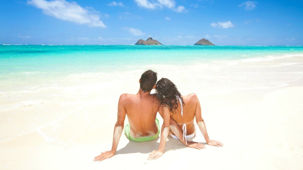 Paradise island for two