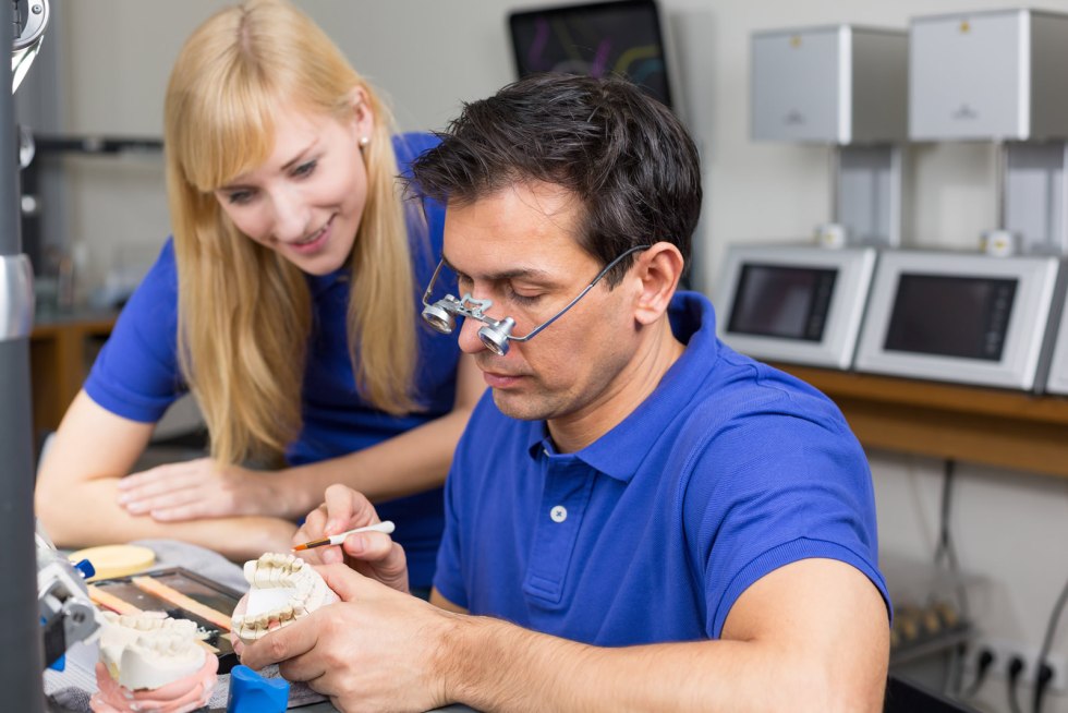 Woman Naked in the laboratory