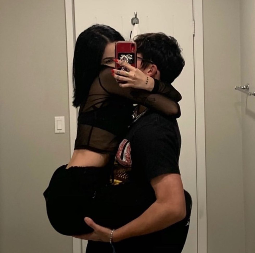 Man and woman in bed passion