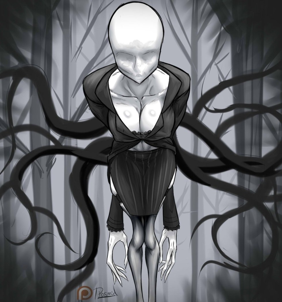 Erotic comics Slenderman