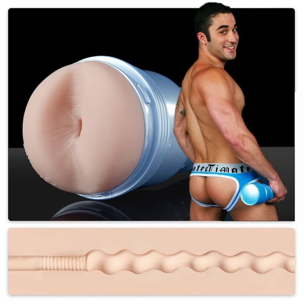 A boy with a phaloimitator