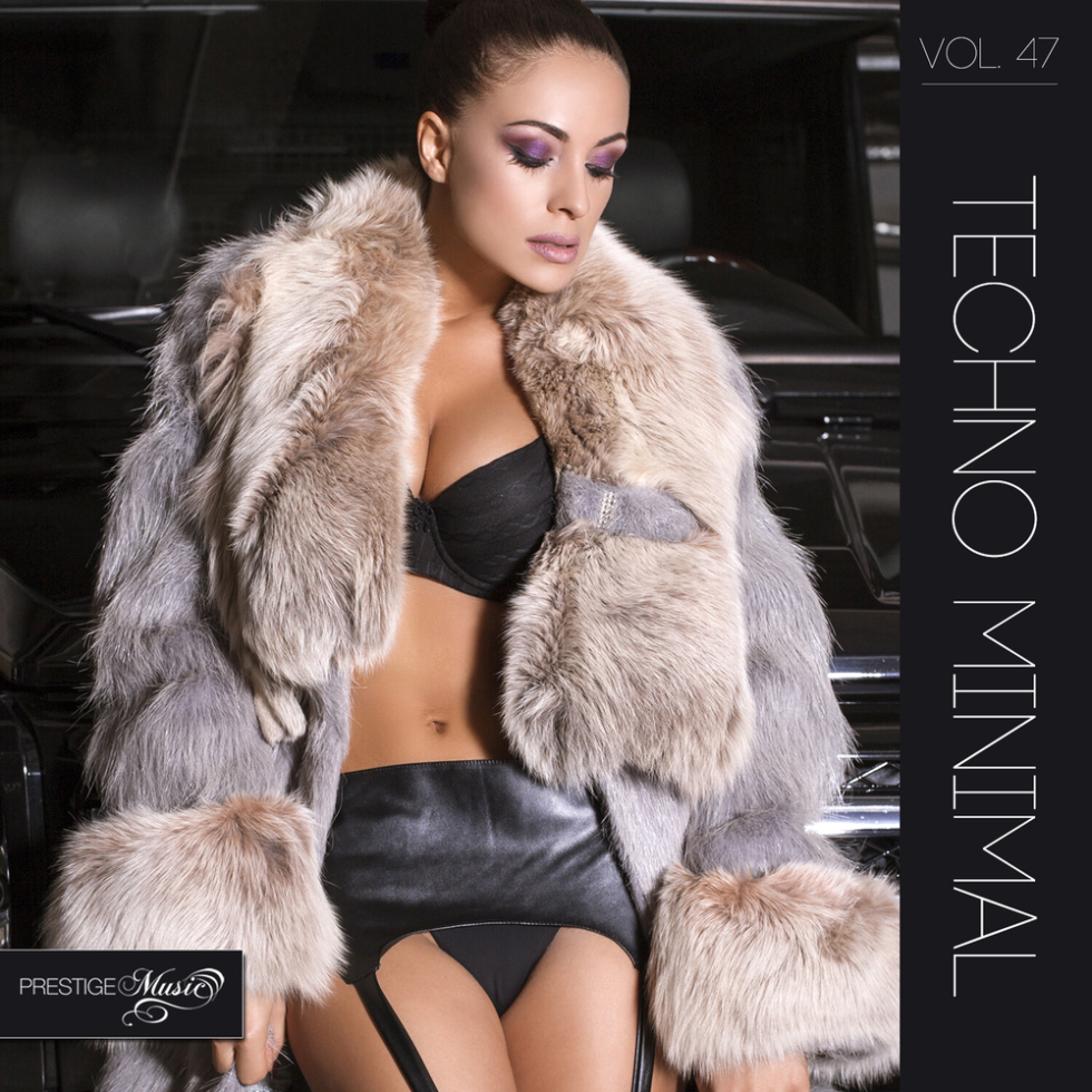 Naked ladies in stockings and coat retro