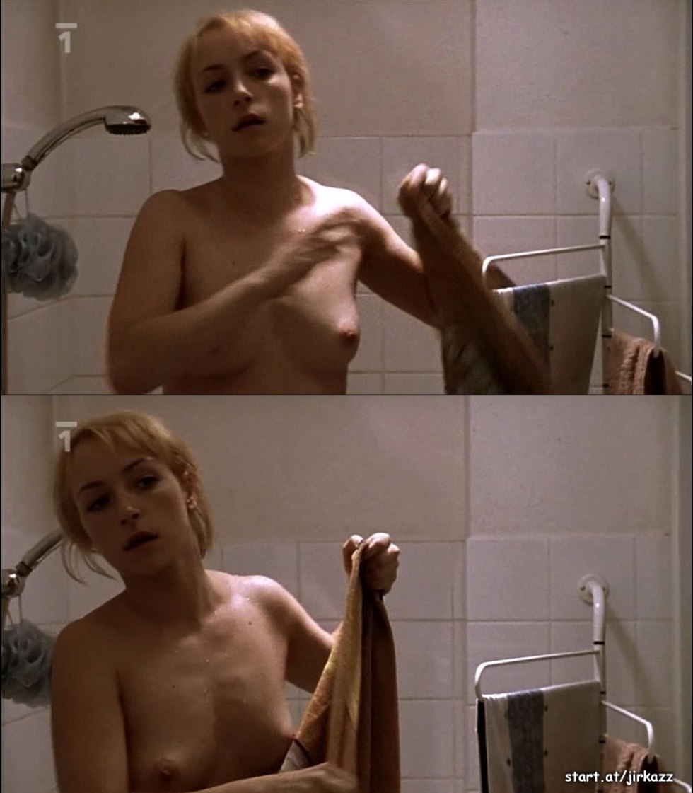 The blonde fucked behind