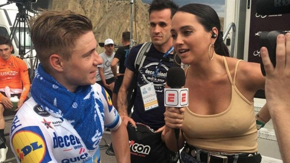 Albanian TV presenter Enki