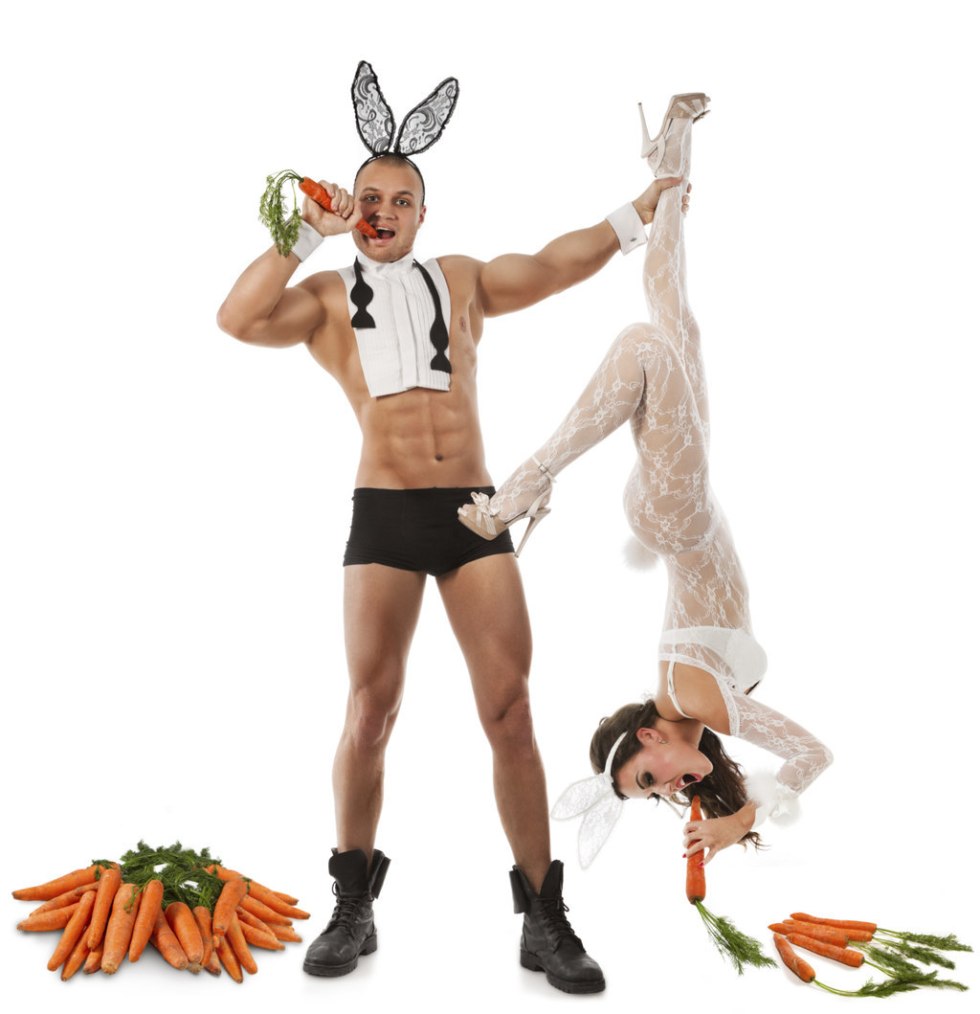 Two men and one woman